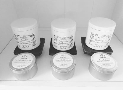 Spring Small soy candle tins